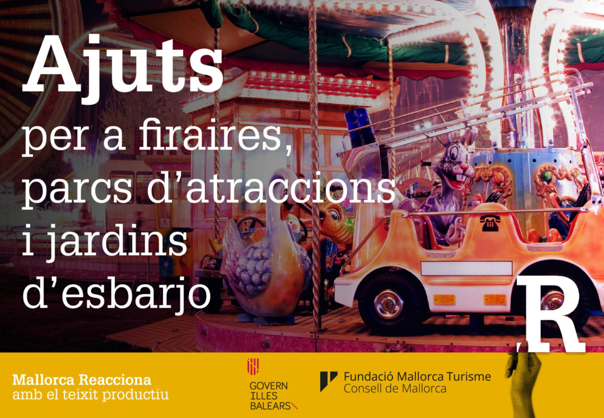 Ajuts per a firaires, parcs d'atraccions i jardins