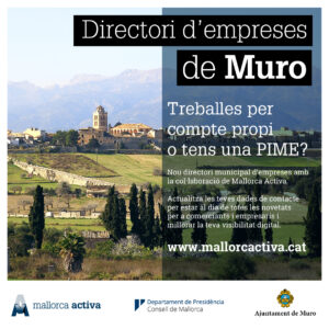 Cartell Directori empreses Muro