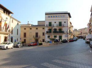 Plaza de Búger, en Mallorca.