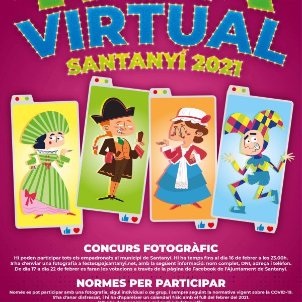 Cartel Rua Virtual Santanyí 2021